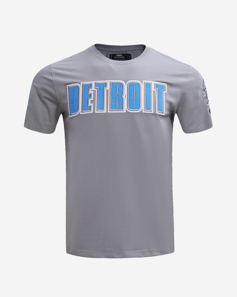 PRO STANDARD Detroit Lions Classic Chenille Tee FDL1410267-GRY Grey 1
