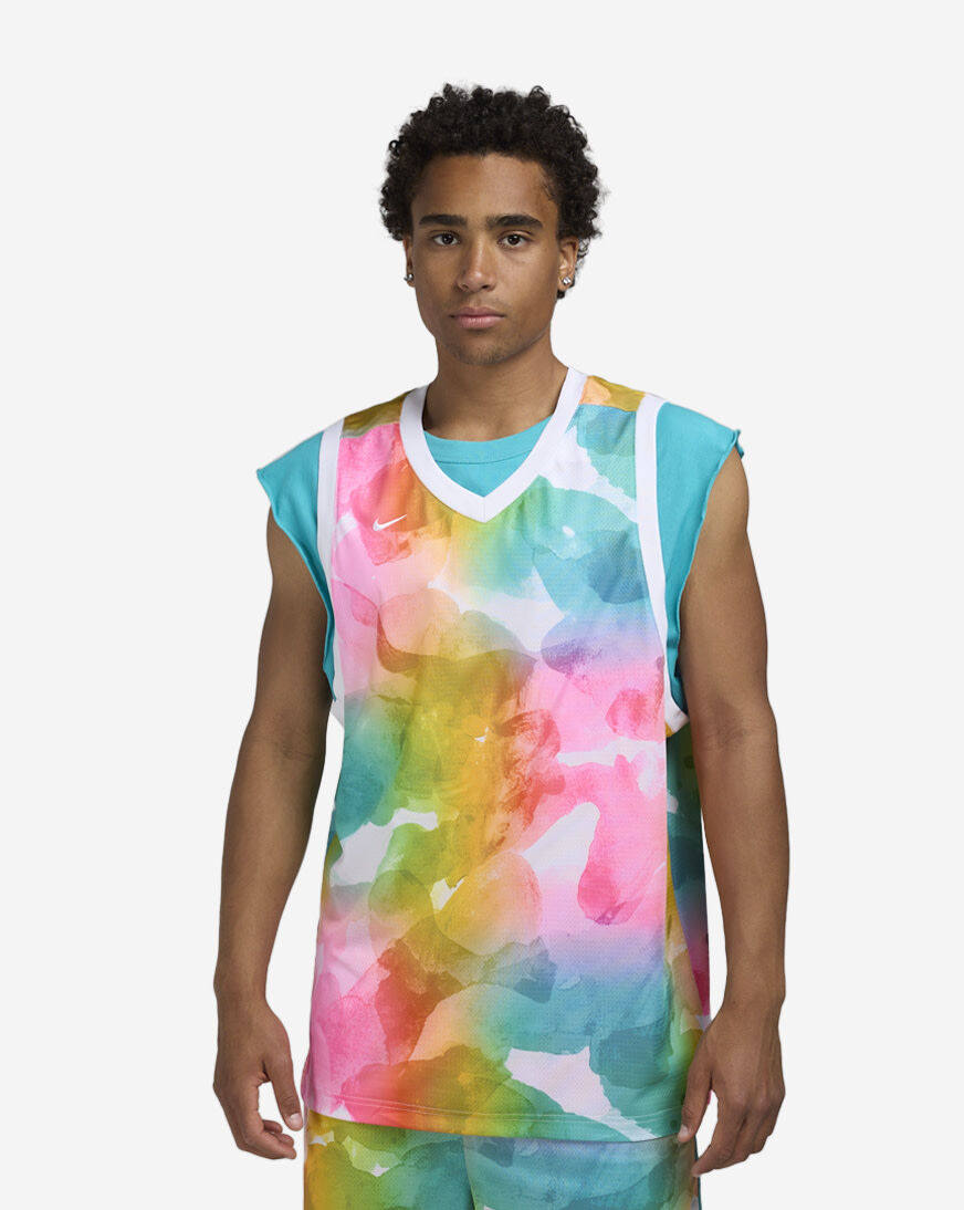 Shop Nike DNA Dri-FIT Basketball Jersey HJ4221-645 pink | SNIPES USA