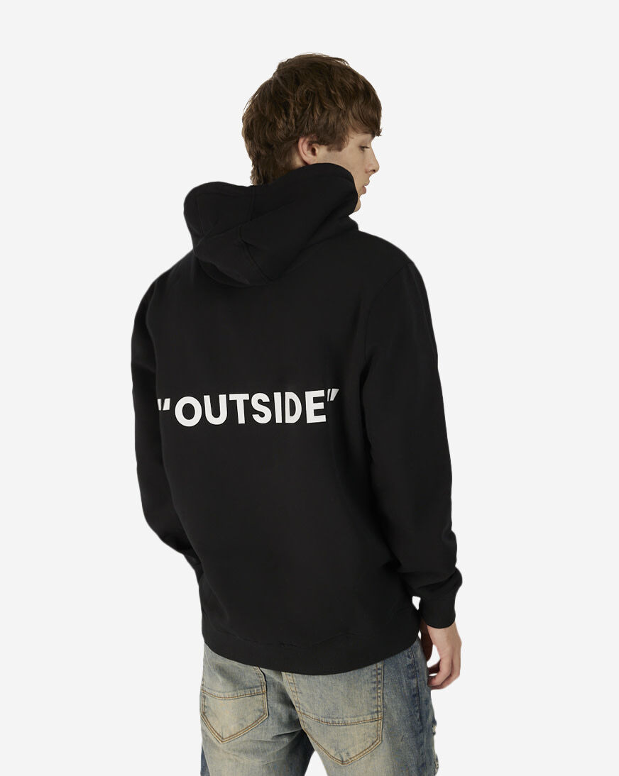Shop Graphic Hoodie Outside Hoodie MTUS065 black | SNIPES USA