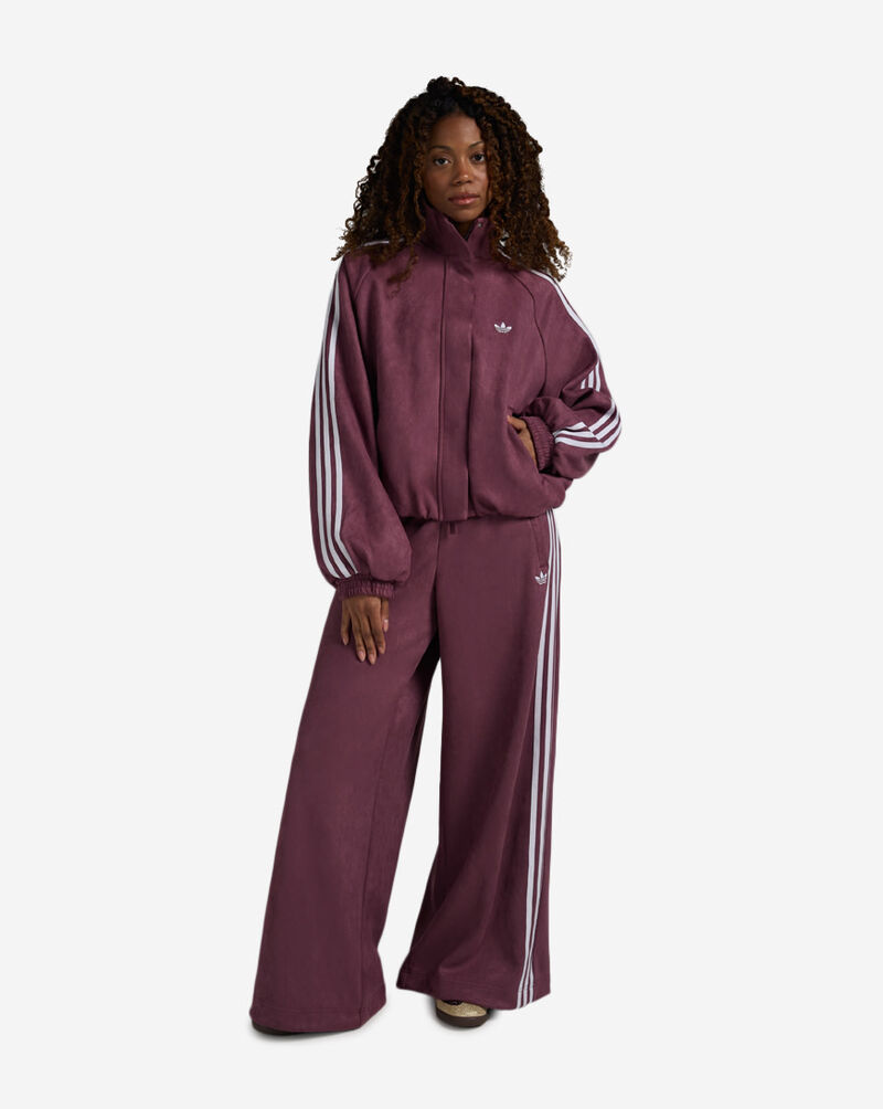 adidas Adilenium Season 6 Faux Suede Track Pant LH1924 Red 4