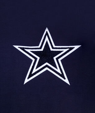 Dallas Cowboys Classic Chenille Double Knit Pull Over Hoodie