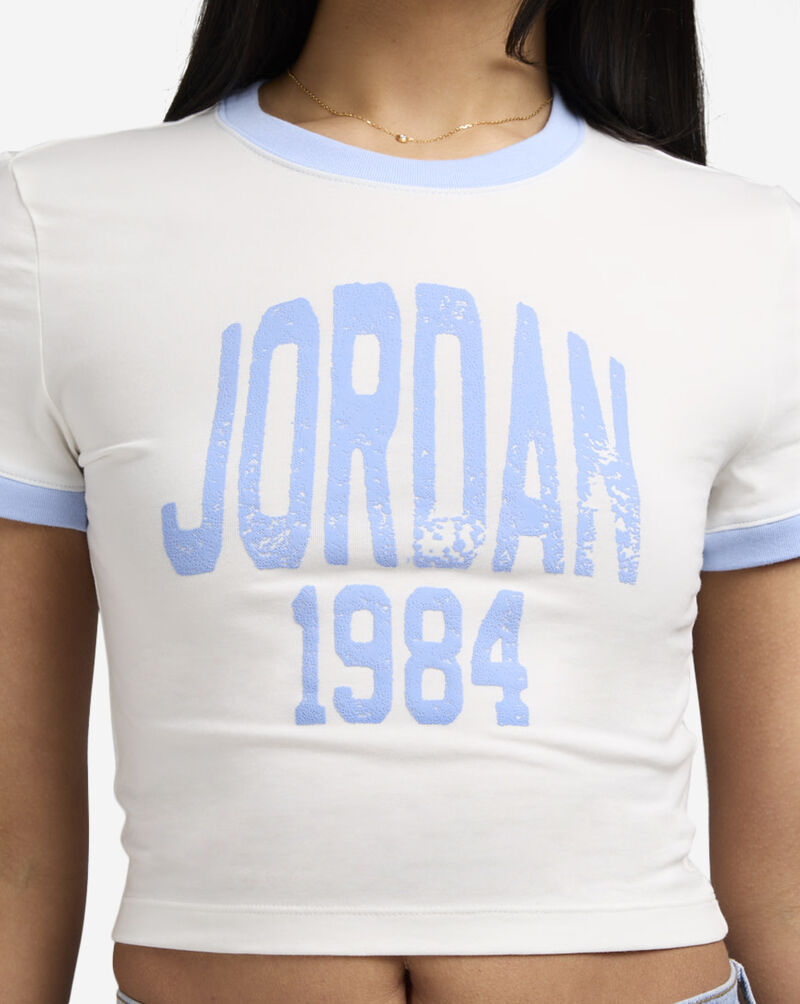 Jordan Cropped Graphic T-Shirt HJ0196-133 White 3