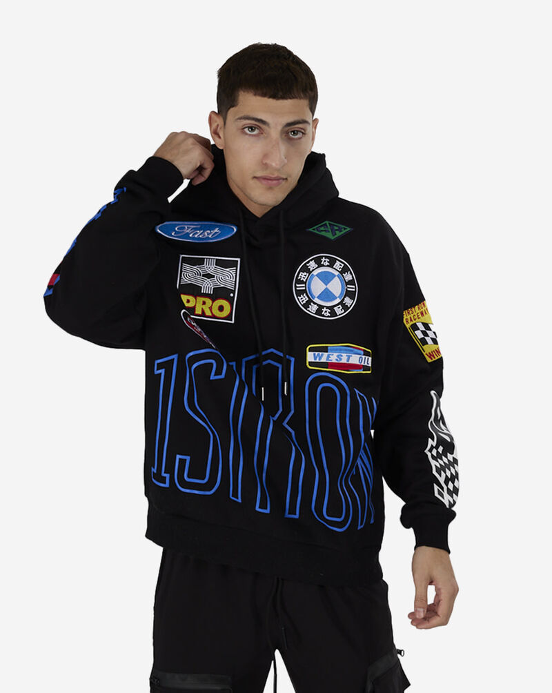 Racing Fleece Pullover Hoodie
