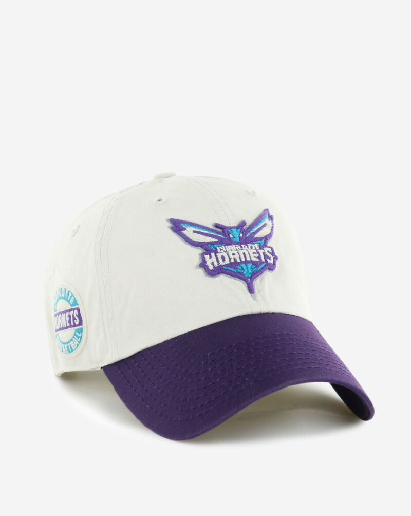 '47 Brand Charlotte Hornets Dad Cap K-SDESP47BXS-BN White 1