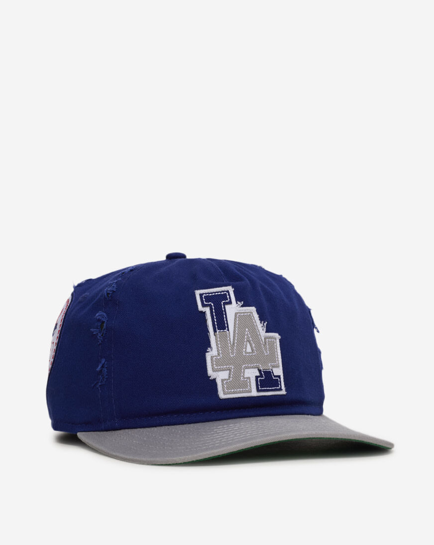 Shop New Era 19Twenty Los Angeles Dodgers Frayed Snapback Hat