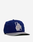 New Era 19Twenty Los Angeles Dodgers Frayed Snapback Hat 60833833 Blue 1