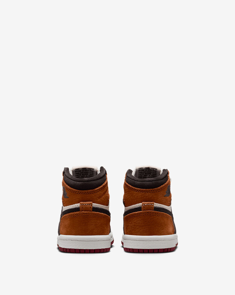 Jordan Toddler Air Jordan 1 Retro High OG "Love Letter" FD1413-201 Brown 4