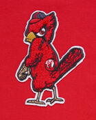 PRO STANDARD St. Louis Cardinals Classic Fleece Cropped Pull Over Hoodie LSCC35214-RED Red 2