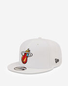 New Era 9Fifty Miami Heat City Edition Snapback Hat 60294502-ERA White 3
