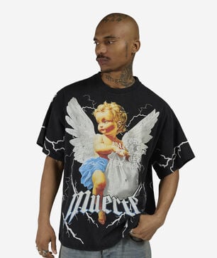 Muerte Bolts Boxy Tee