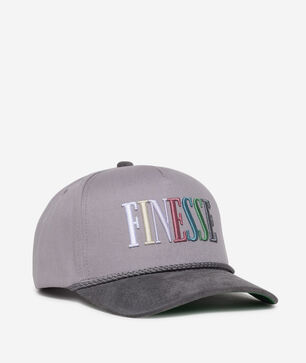 Finesse Twill Suede Trucker Hat