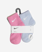 Nike Little Kids' 6PK Lurex Quarter Socks (5-7) GN1132-AFD Multi 2