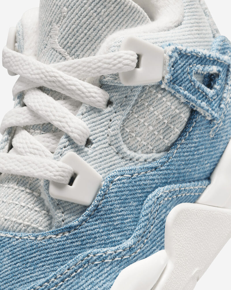 Jordan Toddler Air Jordan 4 Retro IB6714-100 Blue 6
