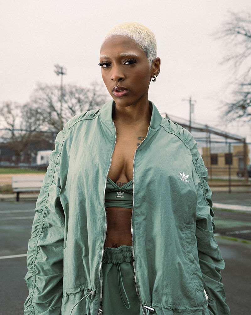 adidas Lightweight Bomber Jacket IY3421 Green 5