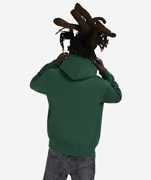 Fleece Novelty Polo Society Bear Hoodie 