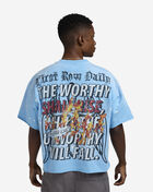 First Row Judgement Day Terry Tee FRM3028-BLU Blue 2