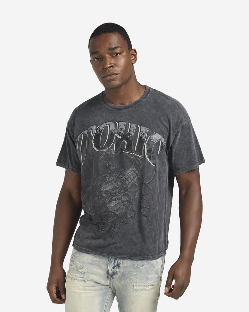 Reason Toxic Tee RCF6TM-611JK Black 1