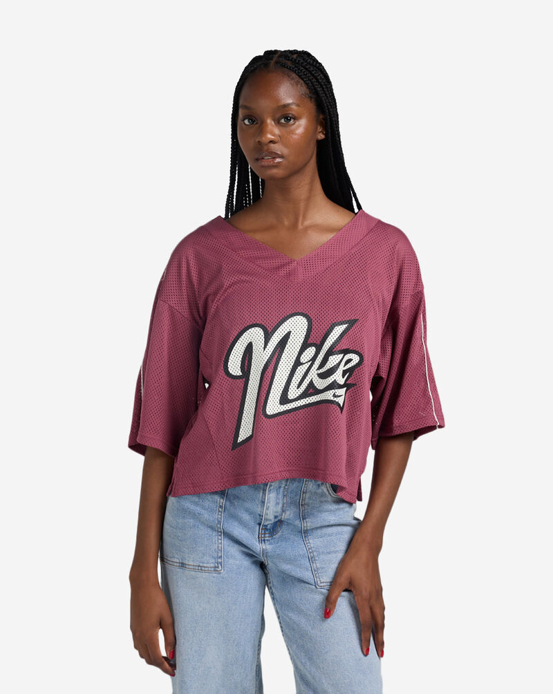 Nike One Dri-FIT Oversized Short-Sleeve Top IV4916-654 Pink 1