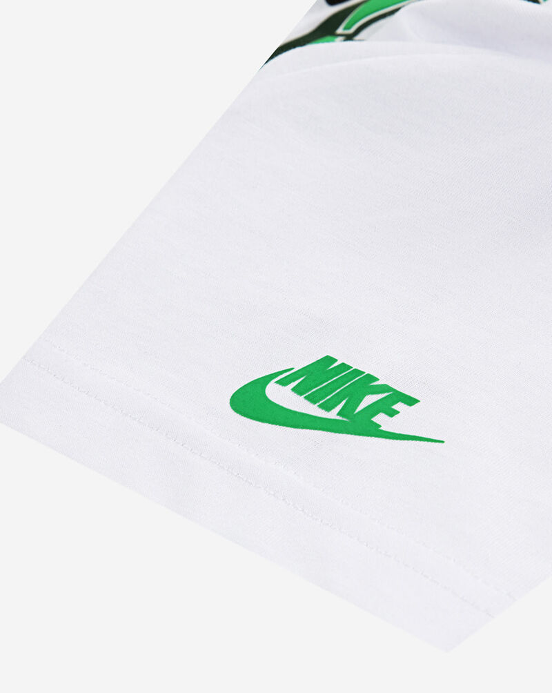 Nike Little Kids'  Ace Your Game Jersey T-Shirt and Shorts Set 86M990-GAK Grey 4