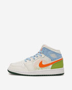 Jordan Grade School Air Jordan 1 Mid SE DX2462-100 Blue 1