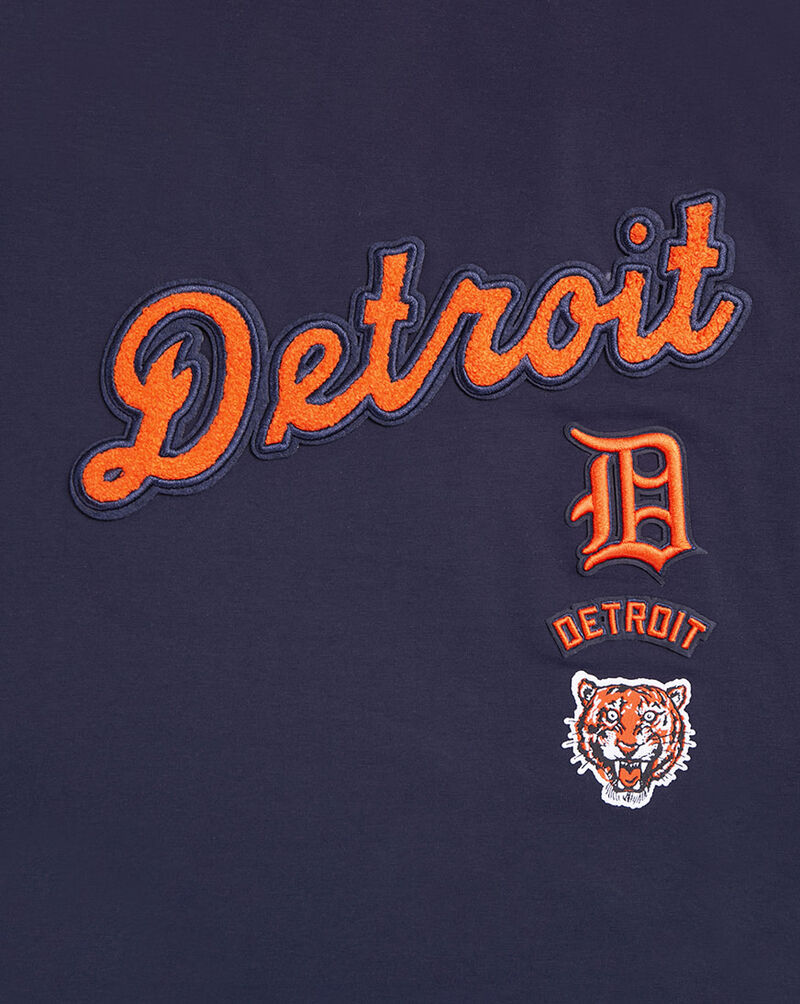 PRO STANDARD Detroit Tigers Retro Short Sleeve Classic Boxy Tee  LDTA38219-MDN Blue 2