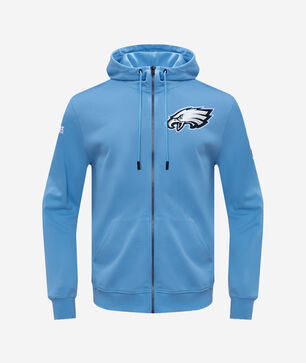 Philadelphia Eagles Classic Chenille Double Knit Full-Zip Hoodie