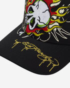 Ed Hardy Fire Skull Trucker Hat EHH001-33 Black 2