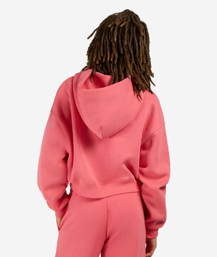 NSW Phoenix Fleece Oversized Cropped Henley Hoodie
