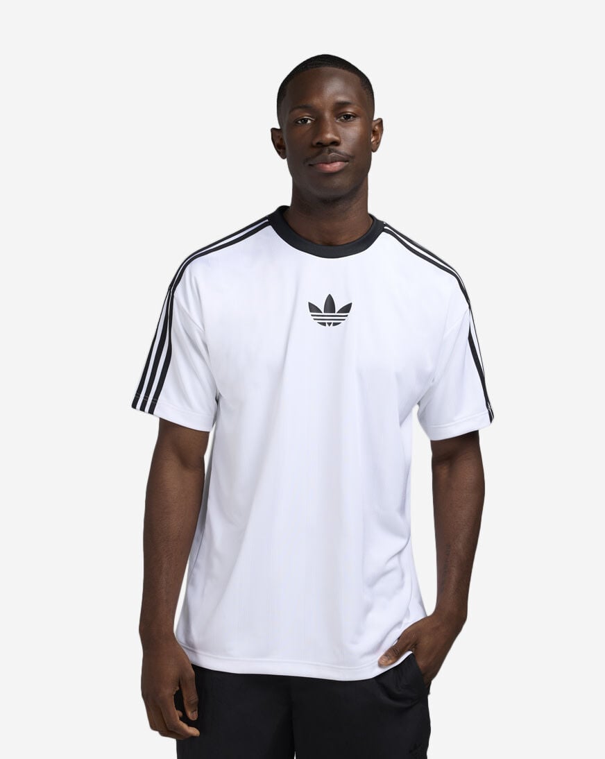 Shop adidas Adicolor Jacquard Jersey JW5877 white | SNIPES USA