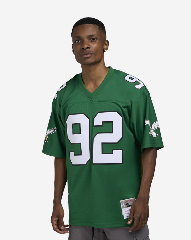 Mitchell  Ness Philadelphia Eagles White Legacy Player Jersey LGJYCP18113-PEADKGN90RWH Green 1