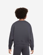 Nike Big Kids' NSW Trend Fleece Crew FZ4722-060 Grey 2