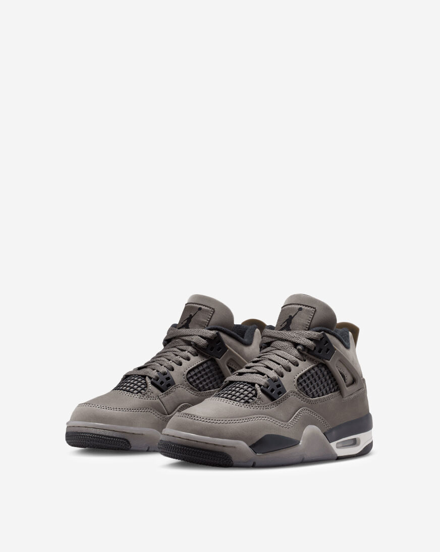 Shop Jordan Grade School Air Jordan 4 Retro IB4171-200 brown