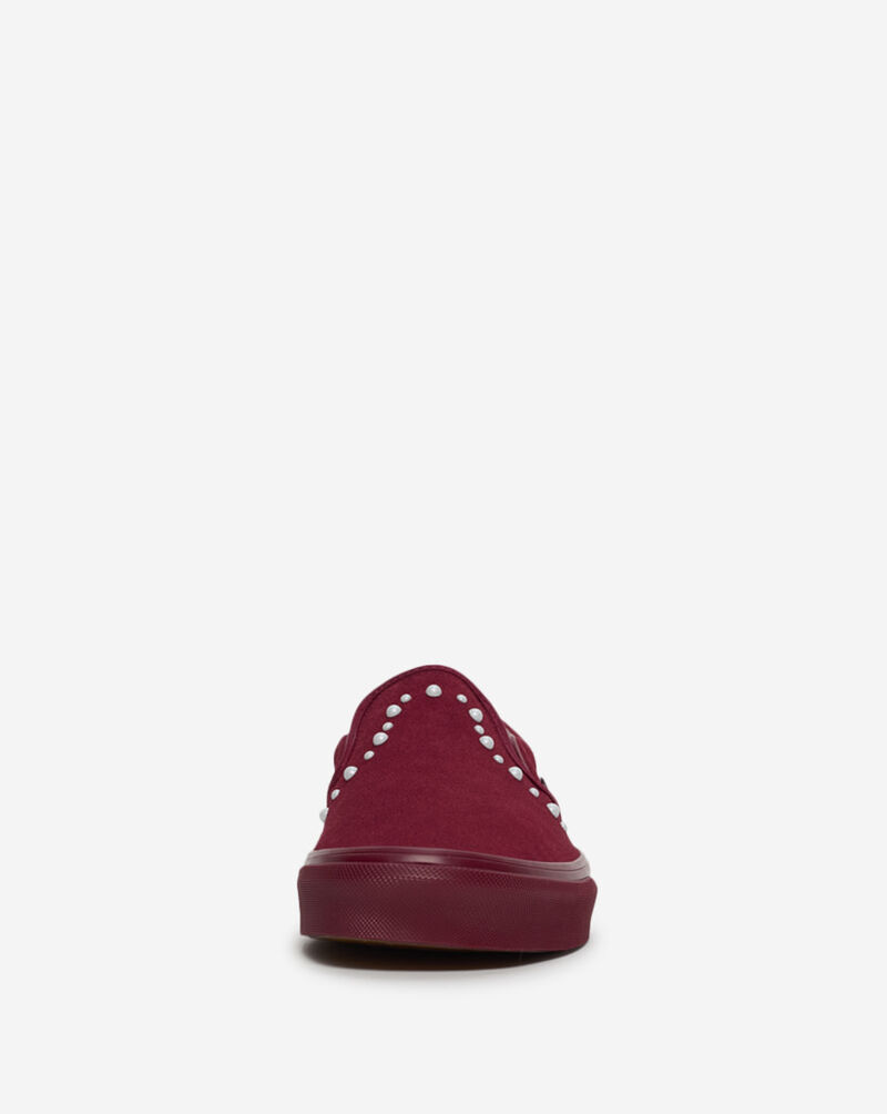 Vans Classic Slip On Pearls VN000ED2BRD Red 3