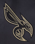 Black and Gold Charlotte Hornets Varsity Jacket