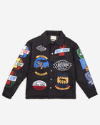 First Row Kids' Nylon Shacket FRBJ2068S-BLK Black 1