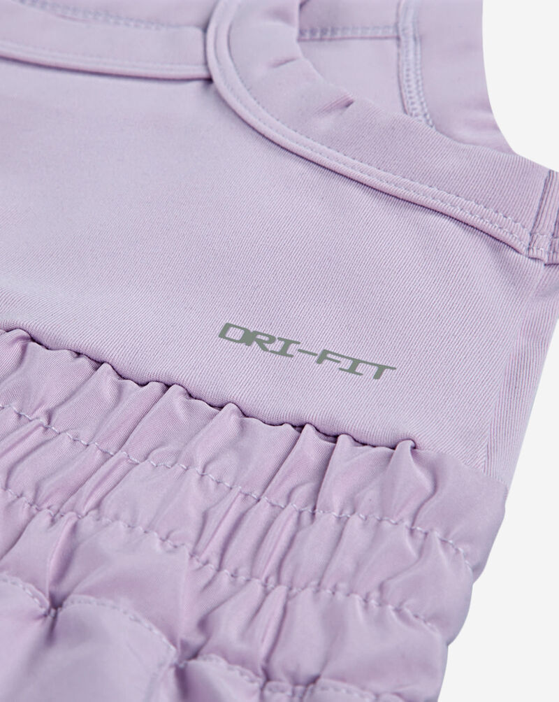 Nike Toddler Sunny Swoosh Romper 26M929-P6I Purple 4