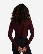 Nike NSW Chill Knit Slim Long-Sleeve Cropped Top HF5322-658 Red 2