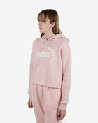 Essentials Cropped Logo Hoodie