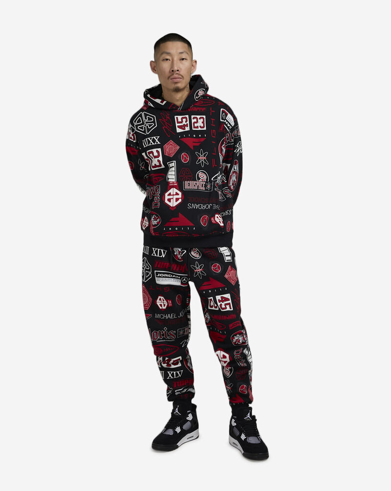 Jordan Brooklyn Essentials AOP Logo Pants HM7257-010 Multi 4