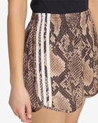adidas Snake Print Satin Shorts KX1895 Brown 3