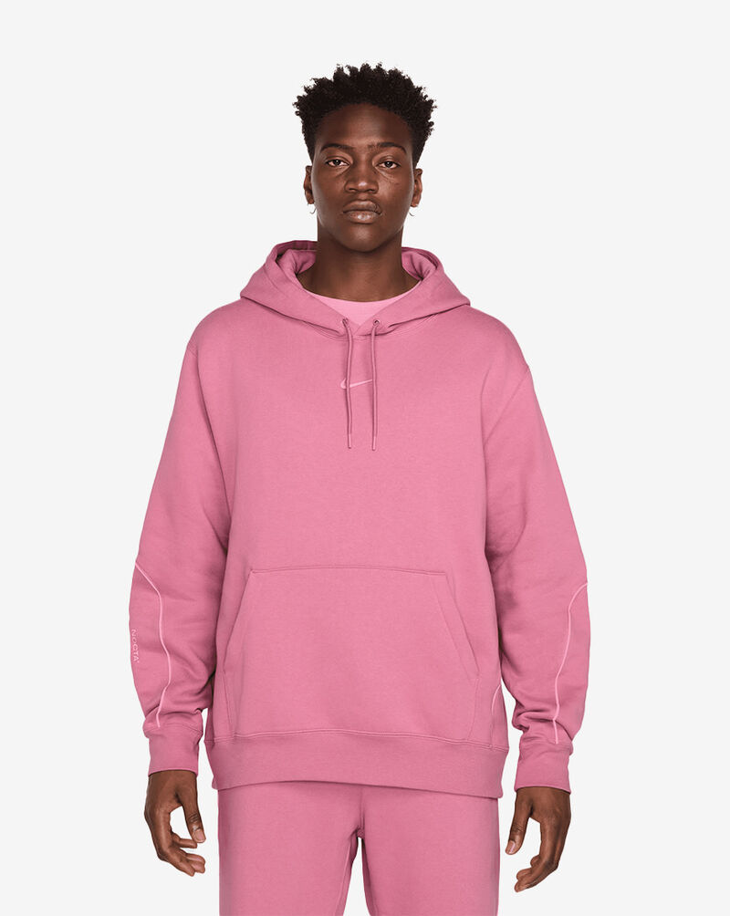 Nike NOCTA Fleece Hoodie FN7659-667 Pink 1