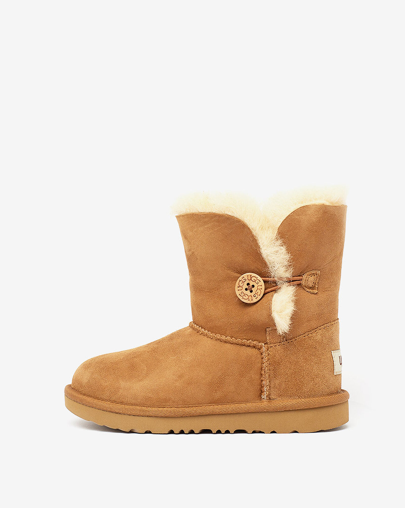 UGG Bailey Suede Button II Boots, Chestnut, 8