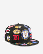 New Era 9Fifty Multi Team Vintage Snapback Hat 60731233 Black 1