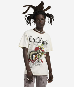 Dagger Snake Rhinestone Tee