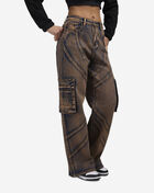 American Bazi Sunburst Washed Denim  RJH-9911 Orange 1