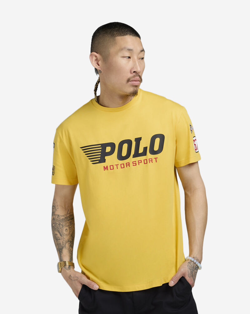 Polo Ralph Lauren Classic Fit Jersey Graphic T-Shirt 710972607004-YEL Yellow 1