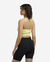 NSW  Chill Terry Slim Cropped French Terry Halter Top