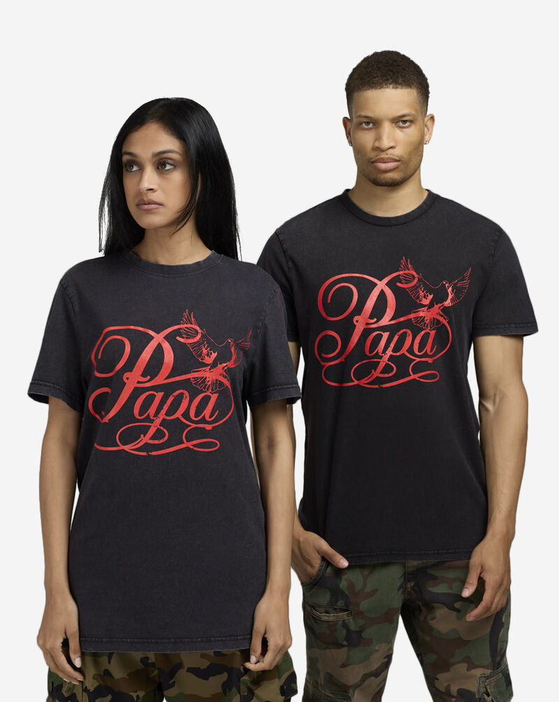 Mister Tee Papa Dove Tee MTUS442A-US-03054 Black 1