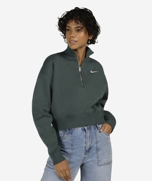 NSW Phoenix Fleece 1/4-Zip Cropped Sweatshirt