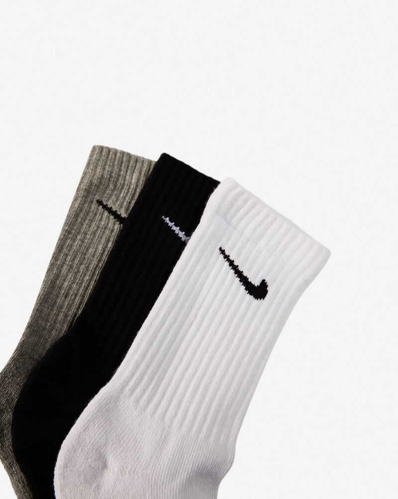 Nike Little Kids' Performance 3Pk Crew Socks (5-7) UN0019-G0E Multi 3